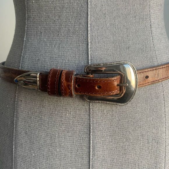Joan & David Accessories - Vtg Joan & David Brown Waist Belt Medium